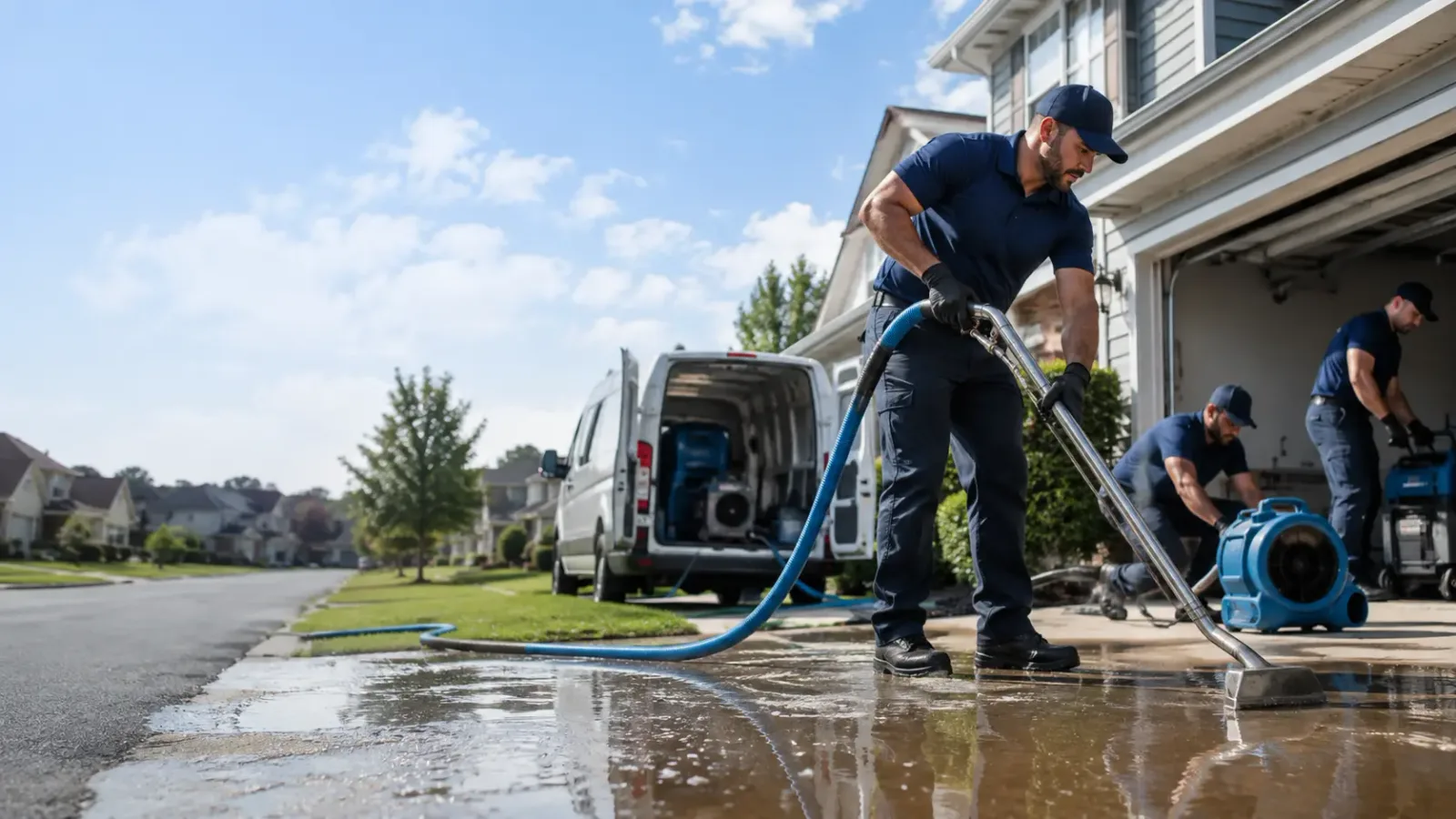 Flood Damage Restoration in Prague, OK